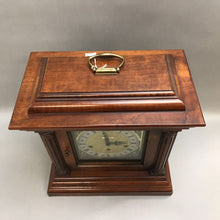 Load image into Gallery viewer, Benchmark / Franz Hermle Triple Chime Mantle Clock (~17x14x9)
