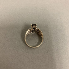 Load image into Gallery viewer, 14K White Gold Diamond Engagement Ring w/ Attached Wedding Ring sz 6.5 (4.3g)
