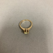 Load image into Gallery viewer, Vintage 14K Gold Yellow Sapphire Ring sz 7 (3.5g)
