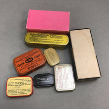 Load image into Gallery viewer, Collection of Vinage First-Aid Tins &amp; Boxes
