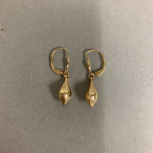 Load image into Gallery viewer, 14K Gold Teardrop Dangle Earrings (1.4g)
