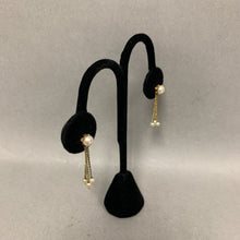 Load image into Gallery viewer, 14K Gold Pearl Tassel Drop Earrings (1.6g)
