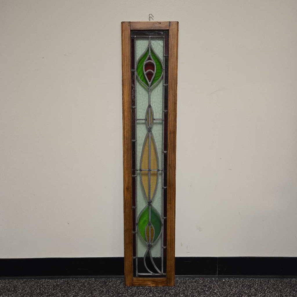 Stained Glass Window Hanging Panel (44x9)