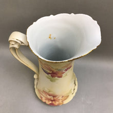 Load image into Gallery viewer, Antique PT Bavaria Autumn Leaves Pitcher (14&quot;)
