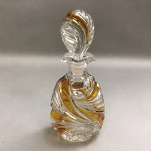 Load image into Gallery viewer, Vintage Avitra Crystal Decanter w Yellow
