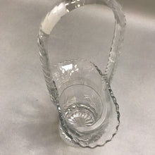 Load image into Gallery viewer, Vintage Etched Glass Basket (10&quot;)
