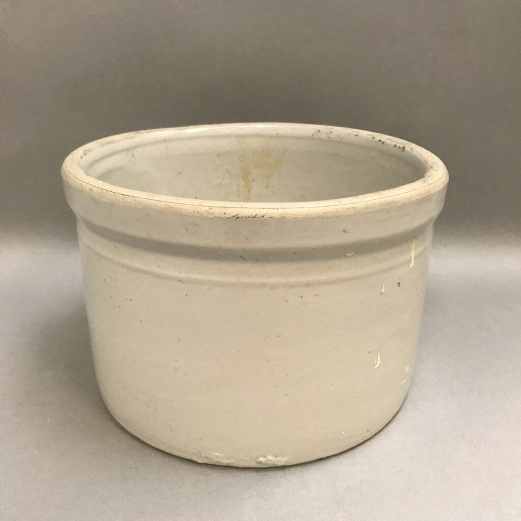 Vintage Pottery Crock As Is (6