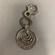 Load image into Gallery viewer, Brighton Destiny Silvertone Keychain Purse Fob
