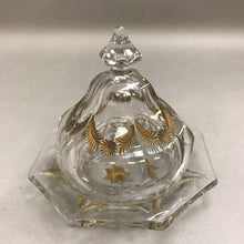 Load image into Gallery viewer, Vintage Glass Cheese / Butter Covered Dish (7&quot;)
