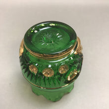 Load image into Gallery viewer, Vintage Riverside Glass Esther Green Spooner (5&quot;)
