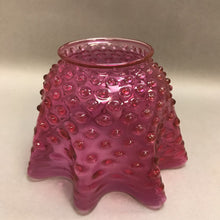 Load image into Gallery viewer, Vintage Hobnail Red Lamp Shade (3x8)
