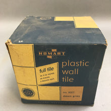 Load image into Gallery viewer, Box Of 40 Vintage Homart 4.25&quot; Plastic Marbleized Tiles
