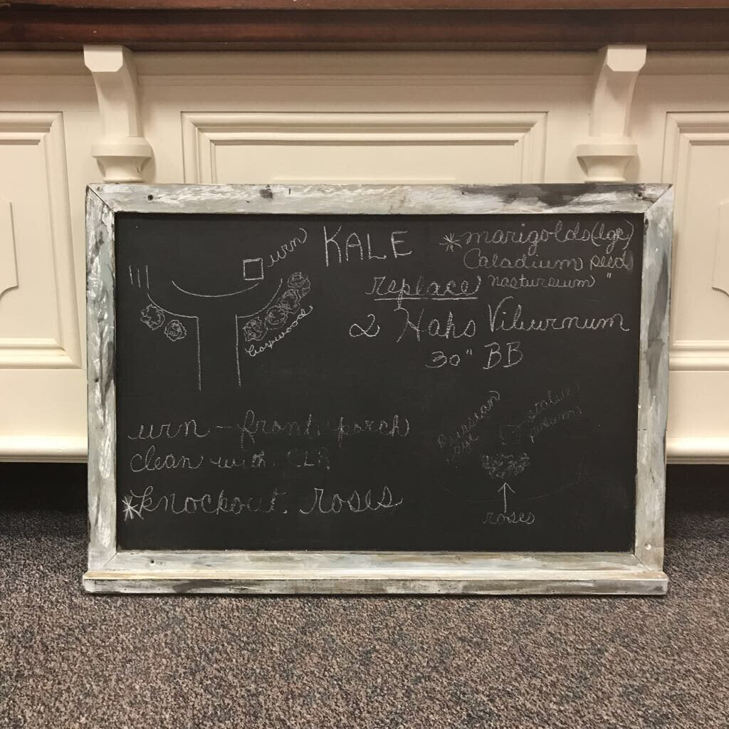 Framed Chalkboard (27x39)