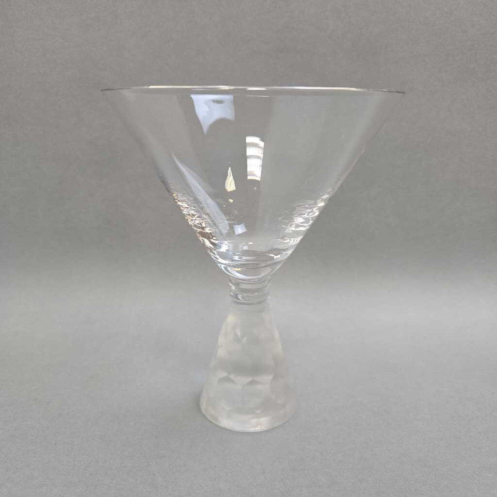 Artland 'Prescott' Clear Glass Honeycomb Stem Martini Glass (6