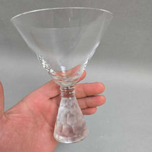 Load image into Gallery viewer, Artland &#39;Prescott&#39; Clear Glass Honeycomb Stem Martini Glass (6&quot;) (4 Available)
