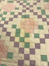 Load image into Gallery viewer, Vintage Linen Quilt (104x88)(As Is)
