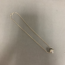 Load image into Gallery viewer, Sterling Anklet/Double Wrap Bracelet w/ Slide Ball Charm (12.5")
