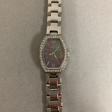 Load image into Gallery viewer, Caravelle by Bulova Abalone Crystal Trim Watch NIB
