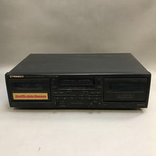 Load image into Gallery viewer, Pioneer CT-W205R Dual Stereo Cassette Deck (~4.5x16.5x9.5)
