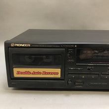 Load image into Gallery viewer, Pioneer CT-W205R Dual Stereo Cassette Deck (~4.5x16.5x9.5)
