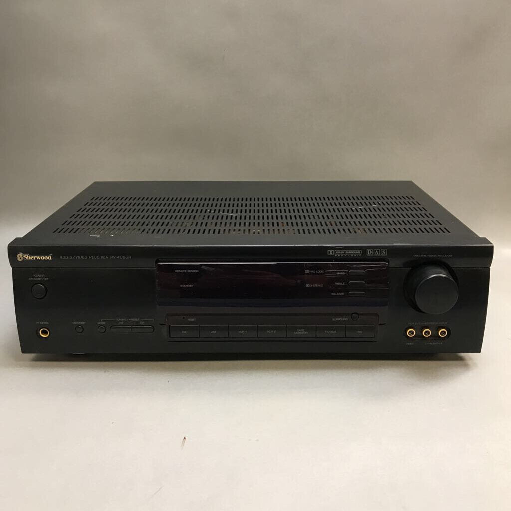 Sherwood Audio/Video Receiver #RV-4060R (~5x17x11)