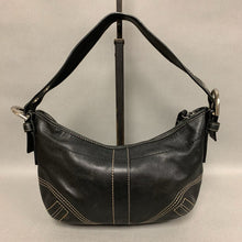 Load image into Gallery viewer, Coach Black Leather Soho Mini Shoulder Bag Purse (7.5x11&quot;)
