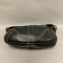 Load image into Gallery viewer, Coach Black Leather Soho Mini Shoulder Bag Purse (7.5x11&quot;)
