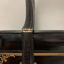 Load image into Gallery viewer, Vintage Italian Leather Gold Trim Top Handle Kelly Bag Purse As-Is (9.5x11.5x3.5&quot;)
