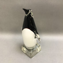 Load image into Gallery viewer, Art Glass Penguin Figurine (~9.5&quot;)
