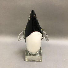 Load image into Gallery viewer, Art Glass Penguin Figurine (~9.5&quot;)
