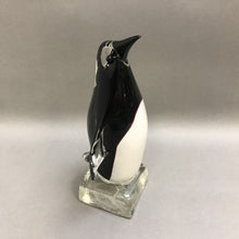 Load image into Gallery viewer, Art Glass Penguin Figurine (~9.5&quot;)
