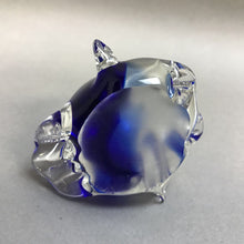 Load image into Gallery viewer, Blue, Clear, Frosted Glass Penguin Paperweight (3&quot;)
