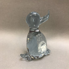 Load image into Gallery viewer, Clear Glass Duck Paperweight (5&quot;)
