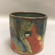 Load image into Gallery viewer, Glazed Pottery Iris Pot (4&quot;)
