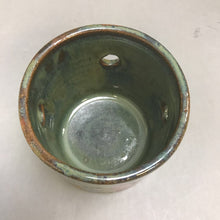 Load image into Gallery viewer, Glazed Pottery Iris Pot (4&quot;)
