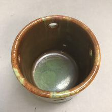 Load image into Gallery viewer, Glazed Pottery Iris Pot (5&quot;)
