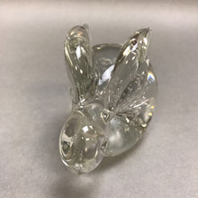 Load image into Gallery viewer, Blown Glass w Bubbles Rabbit (3.5&quot;)
