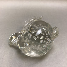 Load image into Gallery viewer, Blown Glass w Bubbles Rabbit (3.5&quot;)
