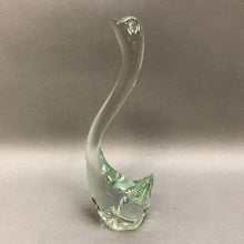 Load image into Gallery viewer, Vintage Blown Glass Long Neck Goose (9&quot;)
