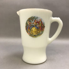 Load image into Gallery viewer, Rare Vintage Temocrisa British Colonial Milk Glass Pitcher (7&quot;)
