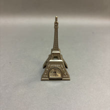 Load image into Gallery viewer, Miniature Elgin Eiffel Tower Clock (3.5&quot;)
