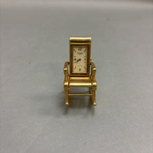 Load image into Gallery viewer, Miniature Elgin Rocking Chair Clock (3&quot;)
