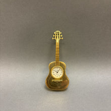 Load image into Gallery viewer, Miniature Elgin Guitar Clock (3.5&quot;)
