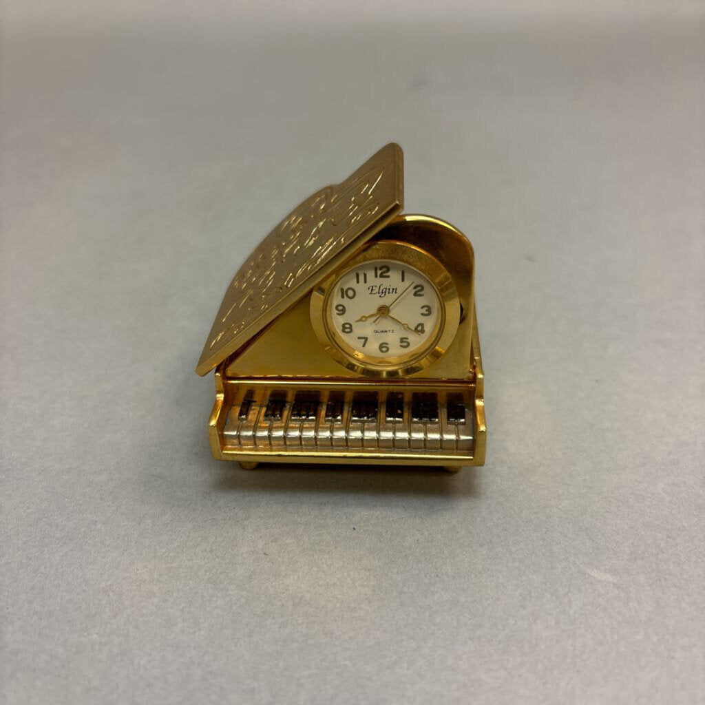 Miniature Elgin Grand Piano Clock (1x2)