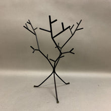 Load image into Gallery viewer, Black Metal Necklace Tree Jewelry Stand (12&quot;)
