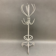 Load image into Gallery viewer, White Metal Jewelry Display Stand (16&quot;)
