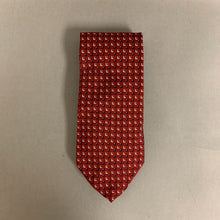 Load image into Gallery viewer, Tommy Hilfiger Red Print Silk Necktie
