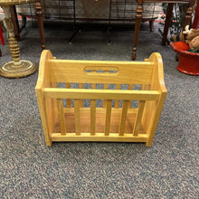 Load image into Gallery viewer, Pine Magazine Rack (15x18x12)
