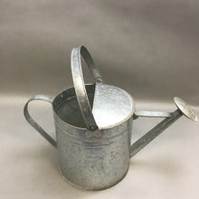 Load image into Gallery viewer, Galvanized Steel Look Watering Can with Flowers (9x9)
