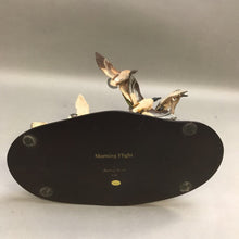 Load image into Gallery viewer, Danbury Mint Morning Flight Wood Ducks Wildlife Figurine Statue Sculpture (9x11x6)
